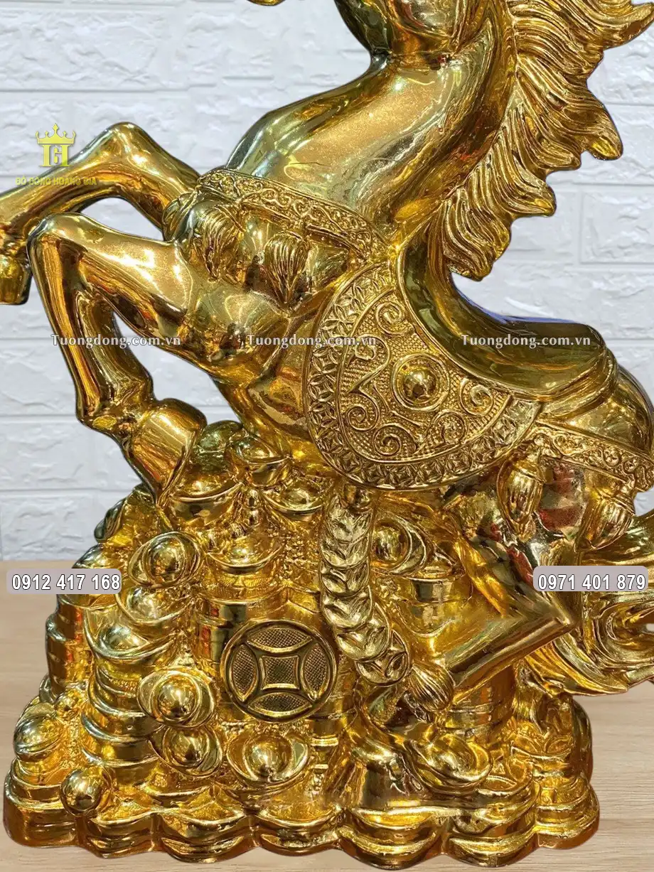 Đế tiền được đúc chắc chắn, vững chãi